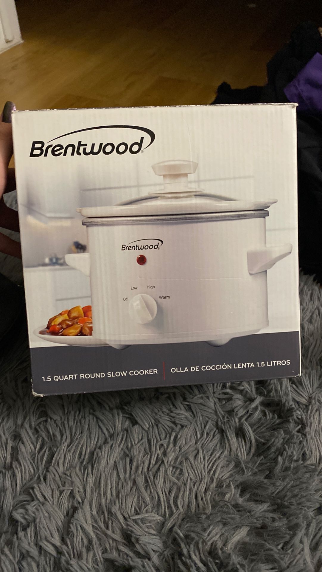 Brentwood 1.5 Qt Slow Cooker Crock Pot