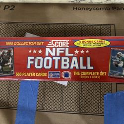 Score 1990 Collector Set NFL Player Cards -Sealed 