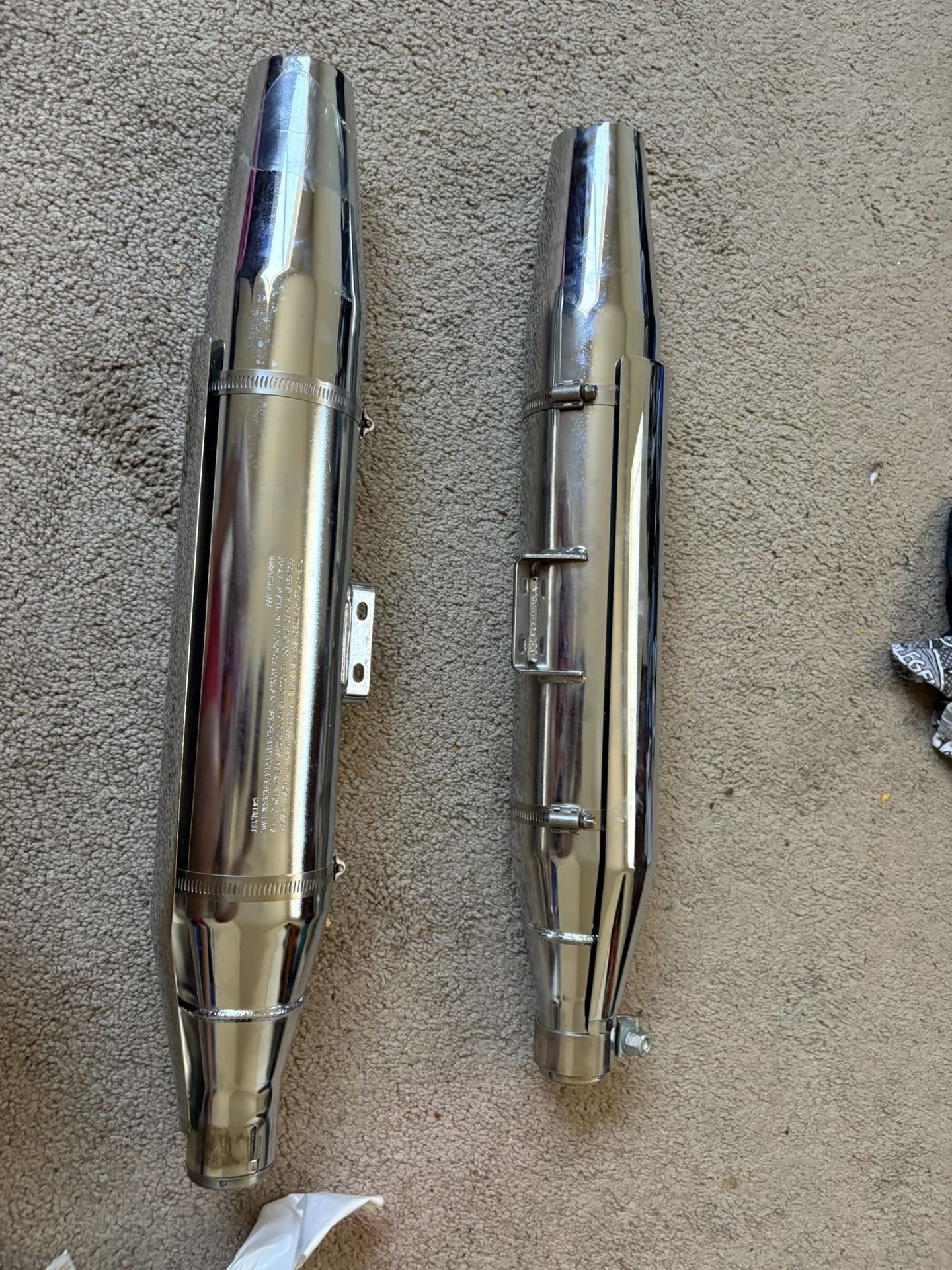 Stock Harley Mufflers 