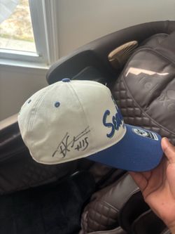 Signed Seattle Seahawks'47 Brand Baseball Cap