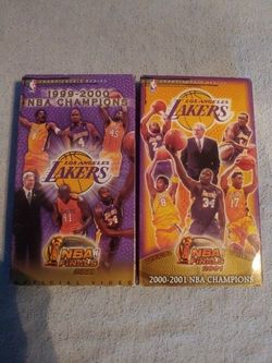 Los Angeles Lakers: 1999-2000/2000-2001 NBA Champions (VHS, 2000,2001)