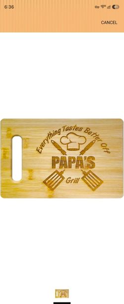 Cutting Board, Fathers day gift