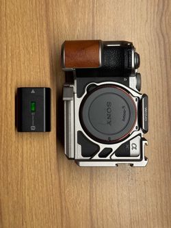 Sony A7CII camera body silver