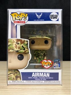 Funko Pop! Vinyl: Airman USAF - POPS! With Purpose - Soft Case