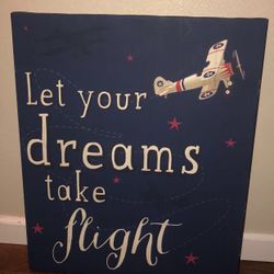 Boy’s room wall art