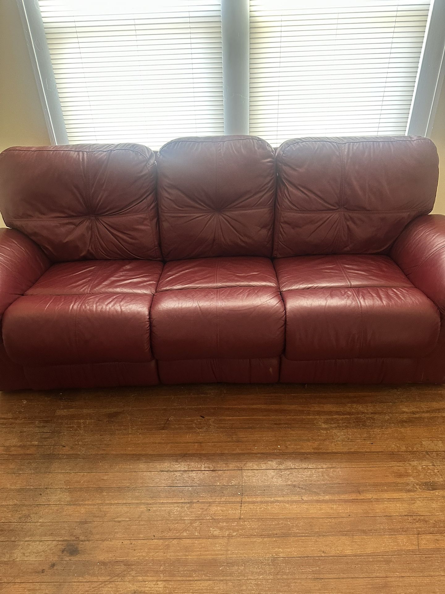 Reclining Sofa and Love Seat