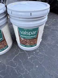 Valspar Protective Sealer & Protecto LWM200 Waterproofing Buckets