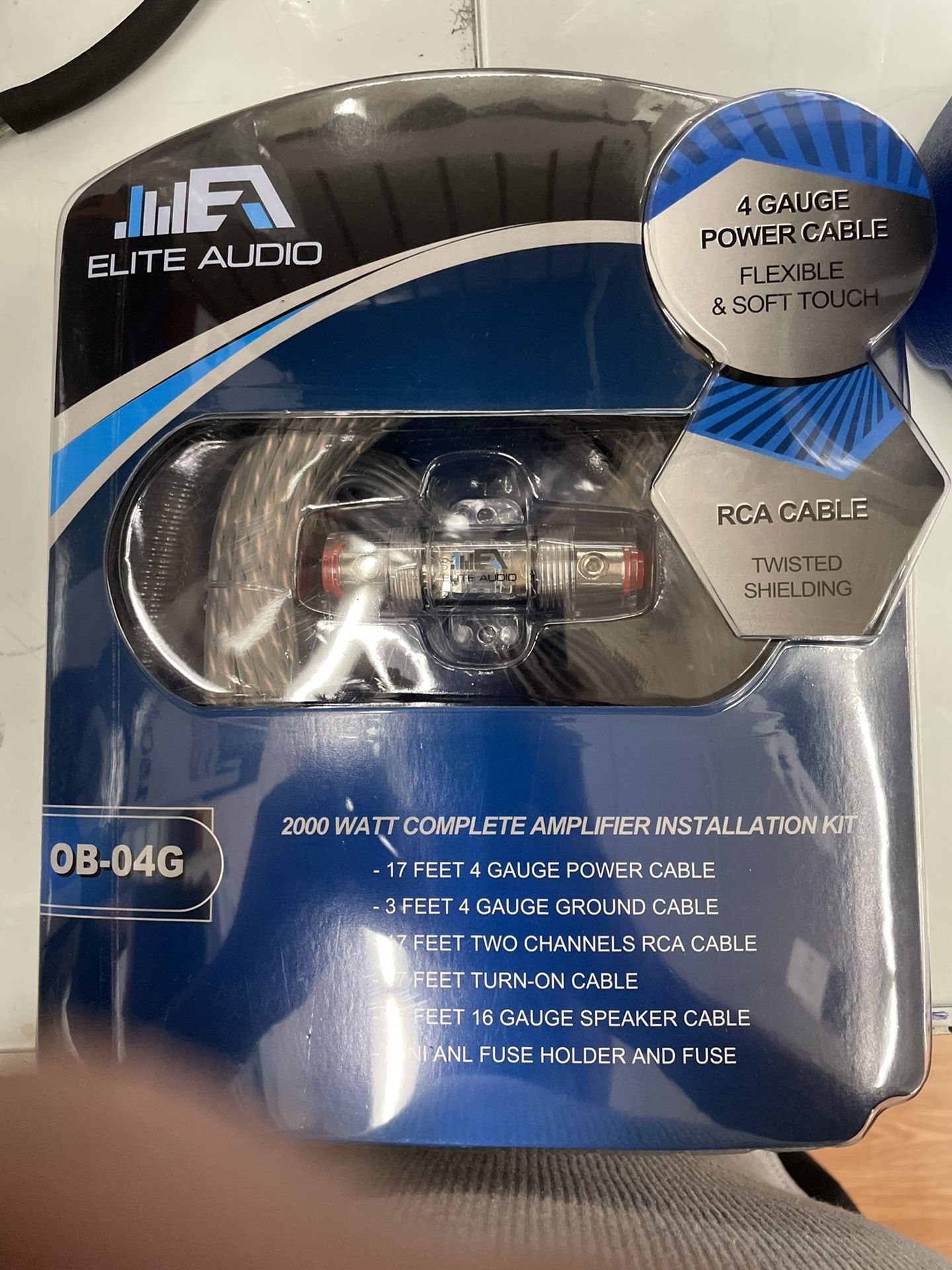 Elite Audio 4 Gauge Amplifier Install Kits