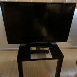 Panasonic TV LCD Viera bundle with table Black TV & Table