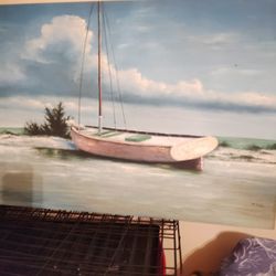 Canvas,Picture.Sailboat