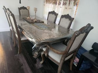 6 Chair Dining Table