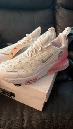 Nike Air Max 270 White Pink Sneakers