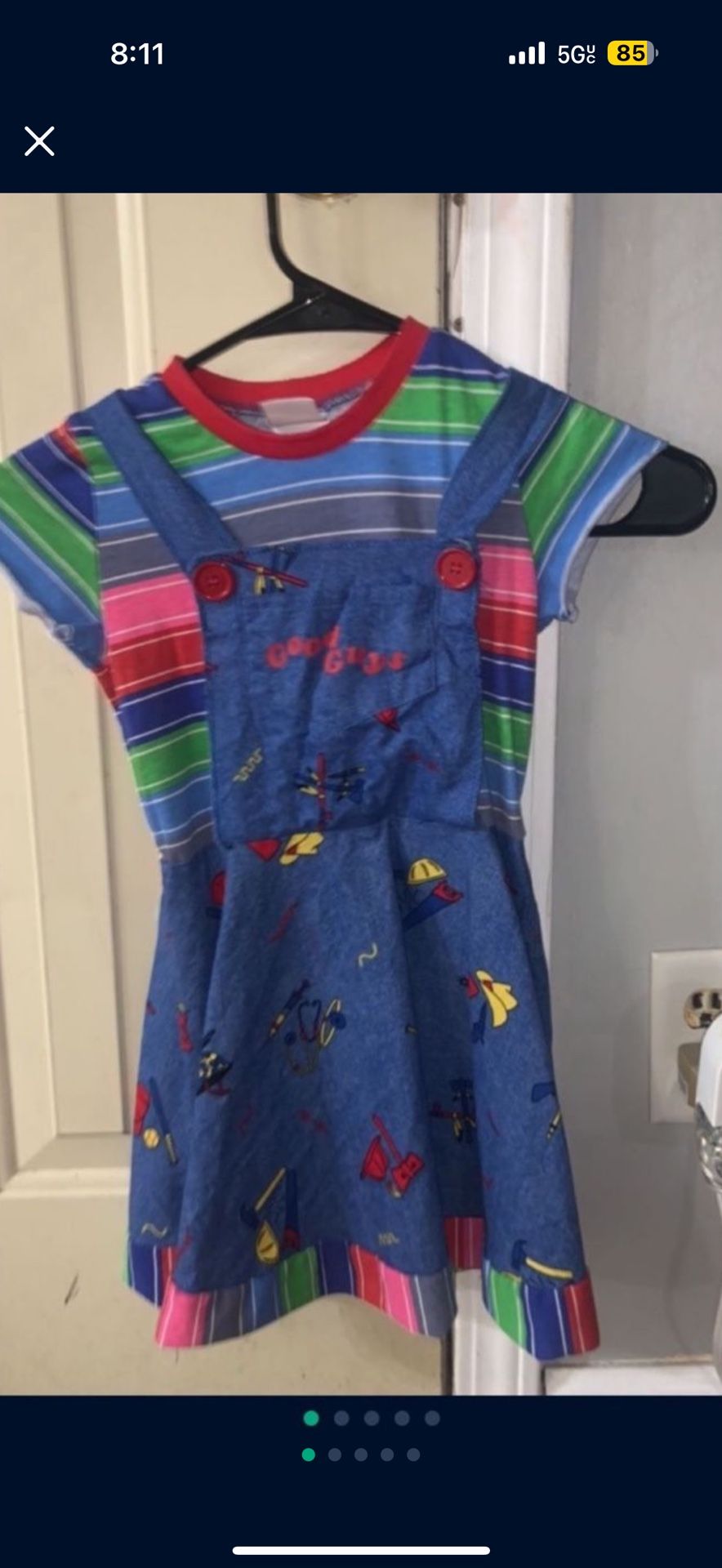 Girls Costume Size 5-6