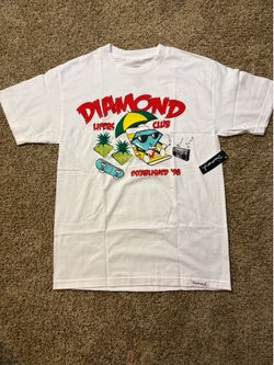 NWT Diamond Supply Co Lifers Club Graphic T Shirt Mens Size Medium