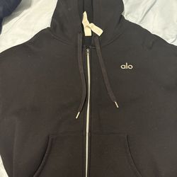Black Alo Zip Up size small