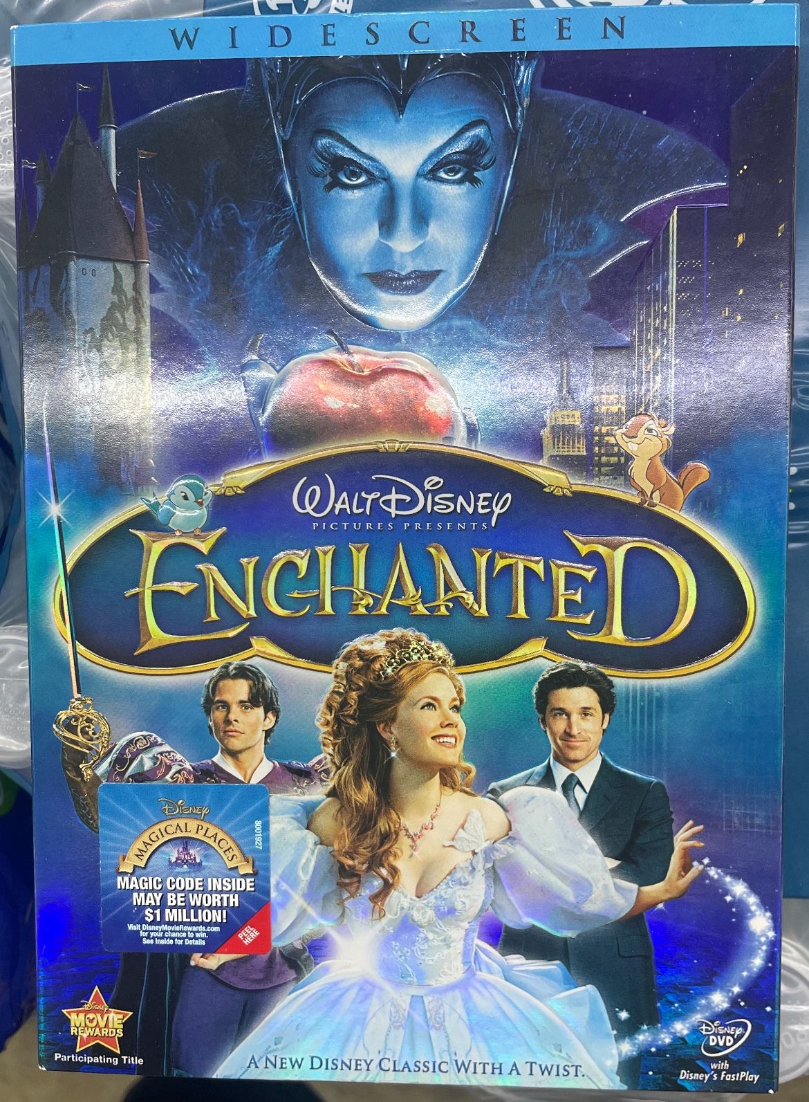 Walt Disney “Enchanted” Widescreen Edition DVD Movie