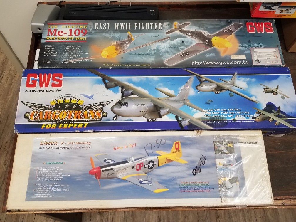 7 RC park flyer planes