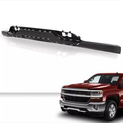 Front Bumper Valance Lower Fit For 2016-2019 Chevy Silverado 1500 With Tow Hook Holes