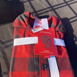 Christmas Plaid Pijama Set 