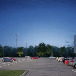 COOPER led lamp 36x22"