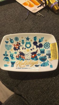 Disney Festival of Holidays 2019 Ceramic Trinket Dish