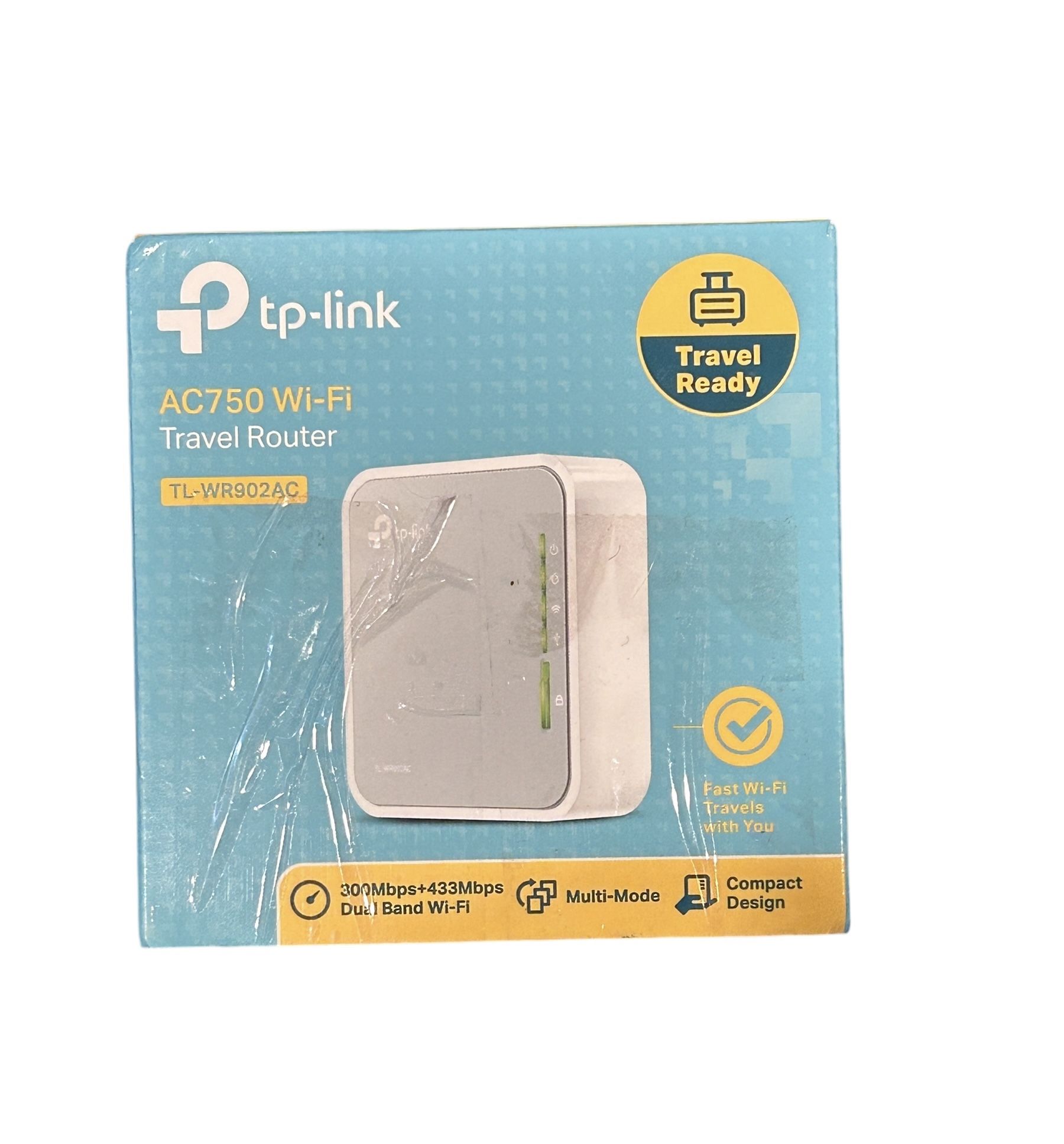 TP-Link TL-WR902AC AC750 Wireless Portable Nano Travel Router Dual Band WiFi