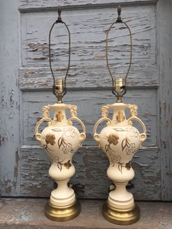 Stunning Antique Table Lamps