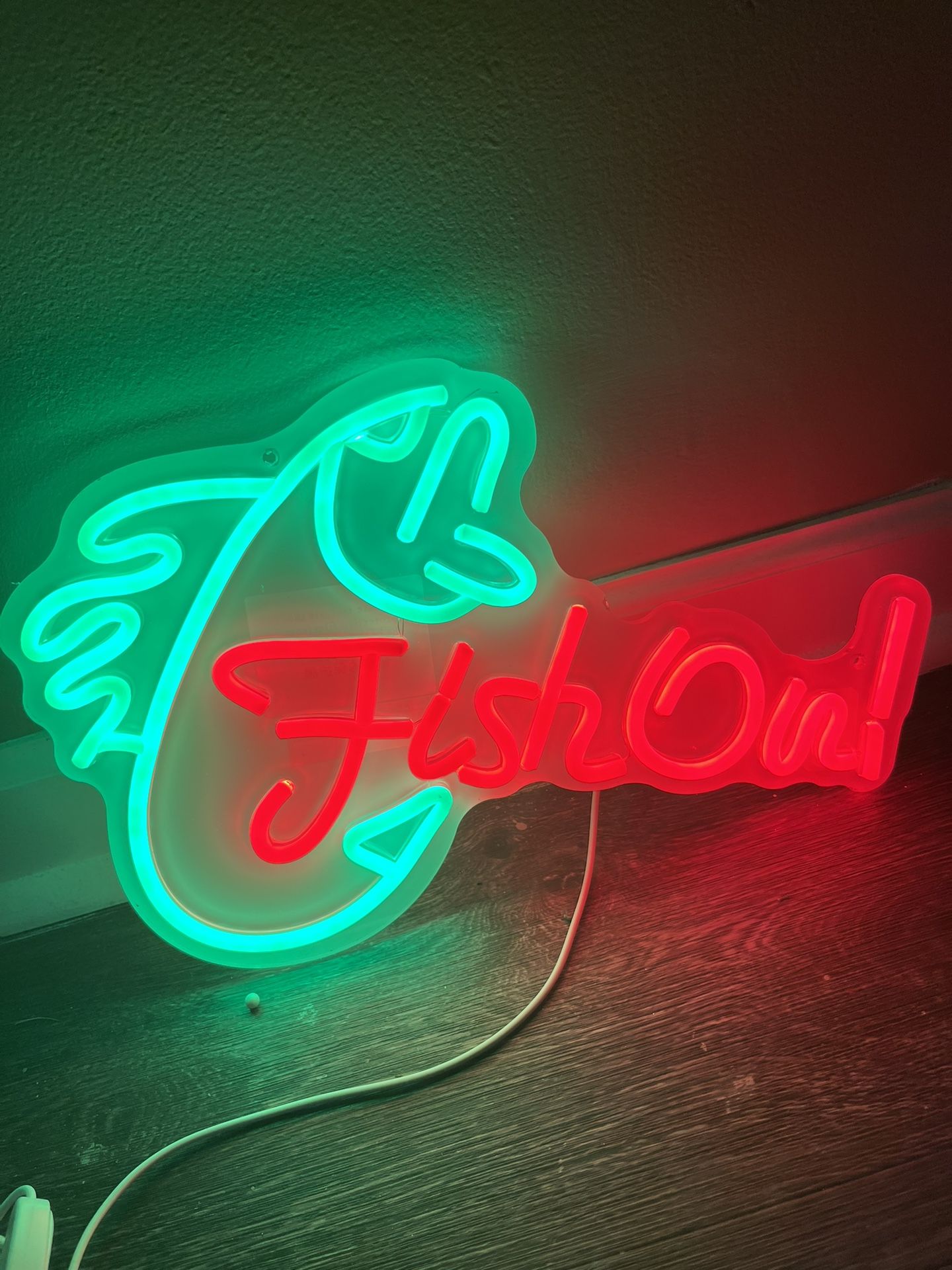 Fish on! Neon Sign