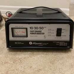 Schumacher Battery Charger and Boost Start 10/30/50 Amp