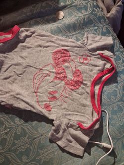 Disney 6m short sleeve onesie