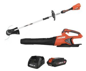 Echo trimmer and blower combo with charger …..$270 wiro y sopladora $270
