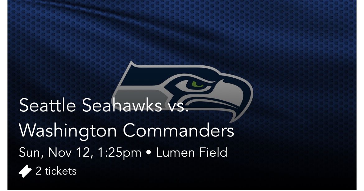 Seahawks vs. Commanders (2)