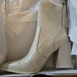Aldo Women Cream Boots/shoes
