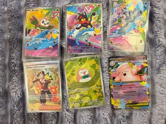 Pokemon tcg cards and slabs.