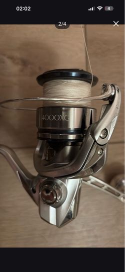 Shimano Stradic 4k on 7’6 st.croix rod