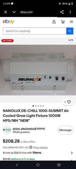 Nanolux DE-CHILL 1000-SUMMIT Air Cooled Grow Light