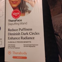 Theraface Depuff Wand - Reduce Puffiness-diminish Dark Circles And Enhance Radiance!