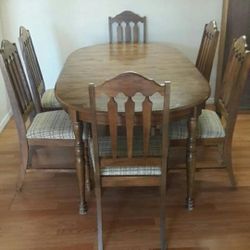 Dining table And Cabinet 