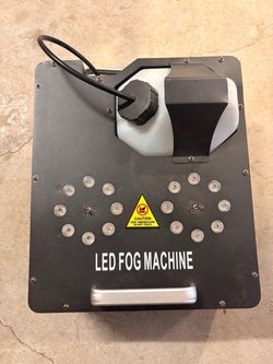 LED Fog Machine with Fluid Tank