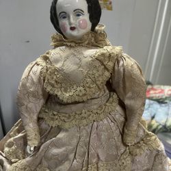 Vintage Ceramic Doll