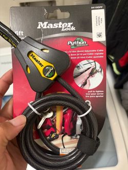Master Lock Python Adjustable Cable Lock 6ft