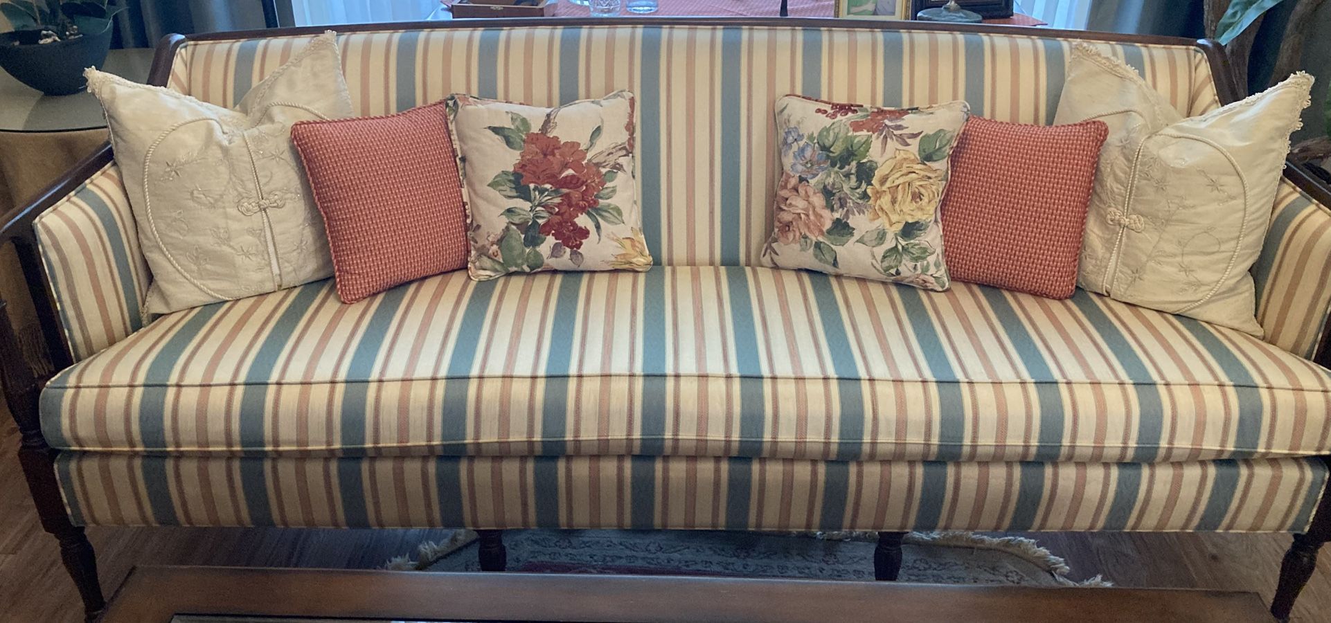 Sofa + 2 Chairs + Rug - Ethan Allen 