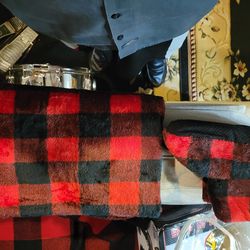 Blanket and house boots