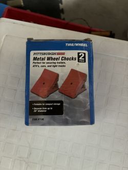 Pittsburgh Metal Wheel Chocks