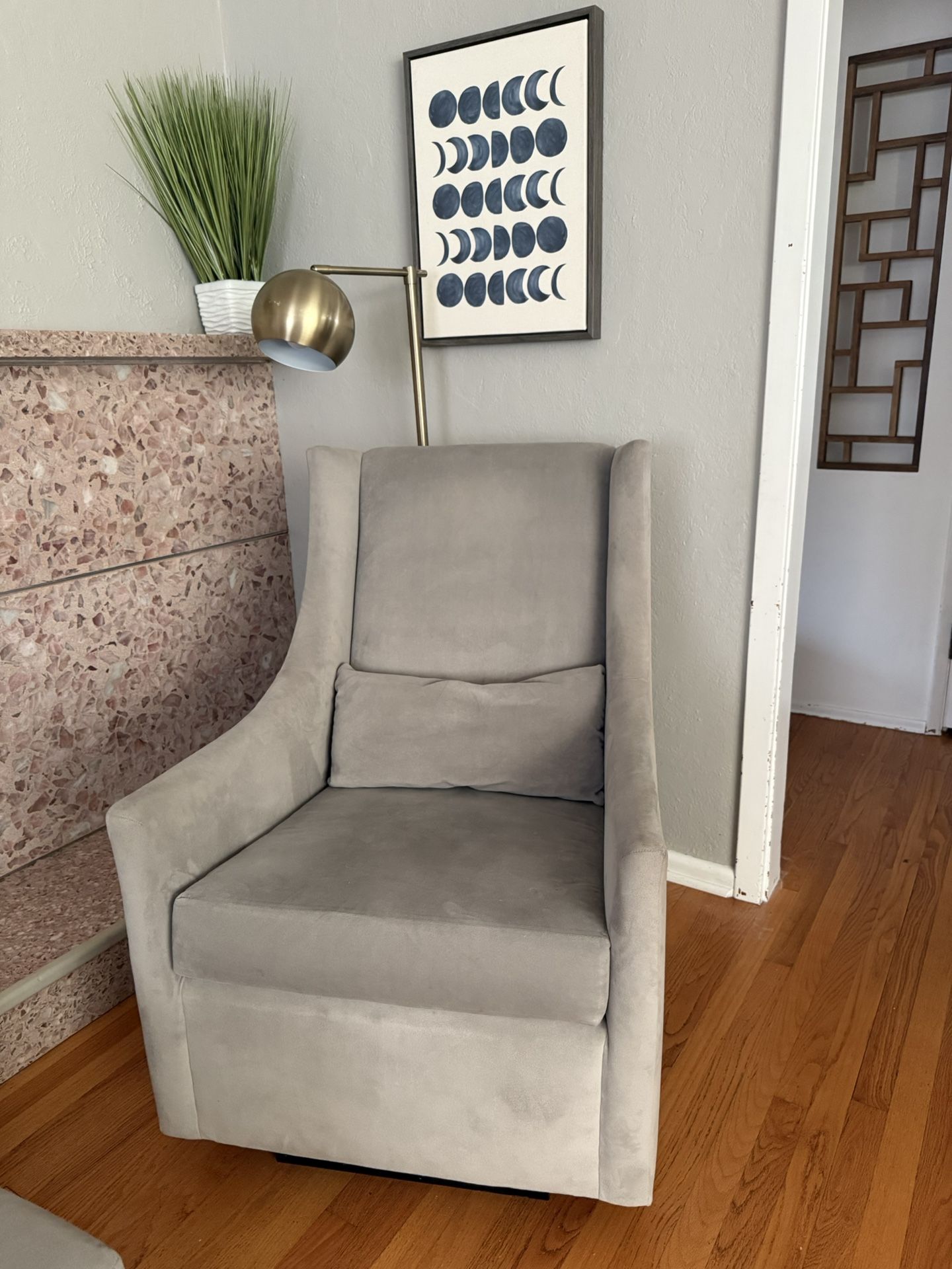 West Elm Glider And Ottoman