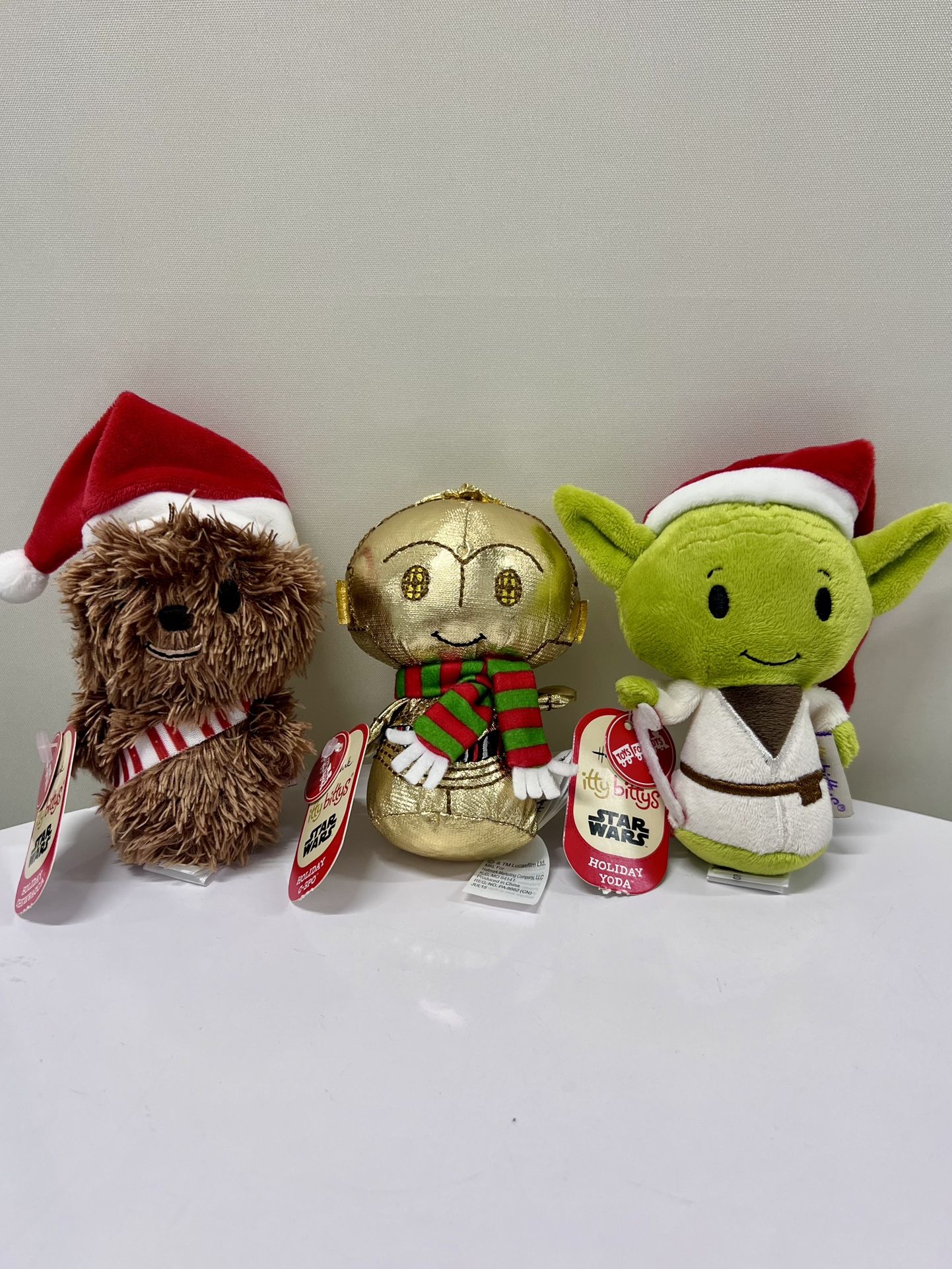 Disney Star Wars Christmas Hallmark Exclusive Itty Bittys Set NEW