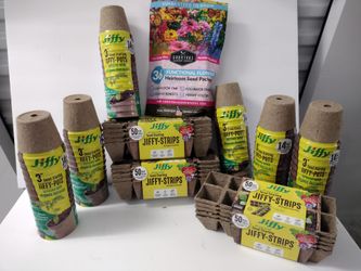 JIFFY Organic  Greenhouse Kit Bundle 10 items