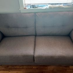 Ashley Sofa 81' Brown Sofa