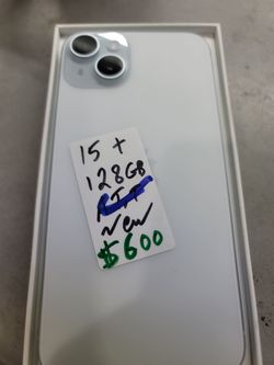 Iphone 15 plus 128gb Unlocked,  New