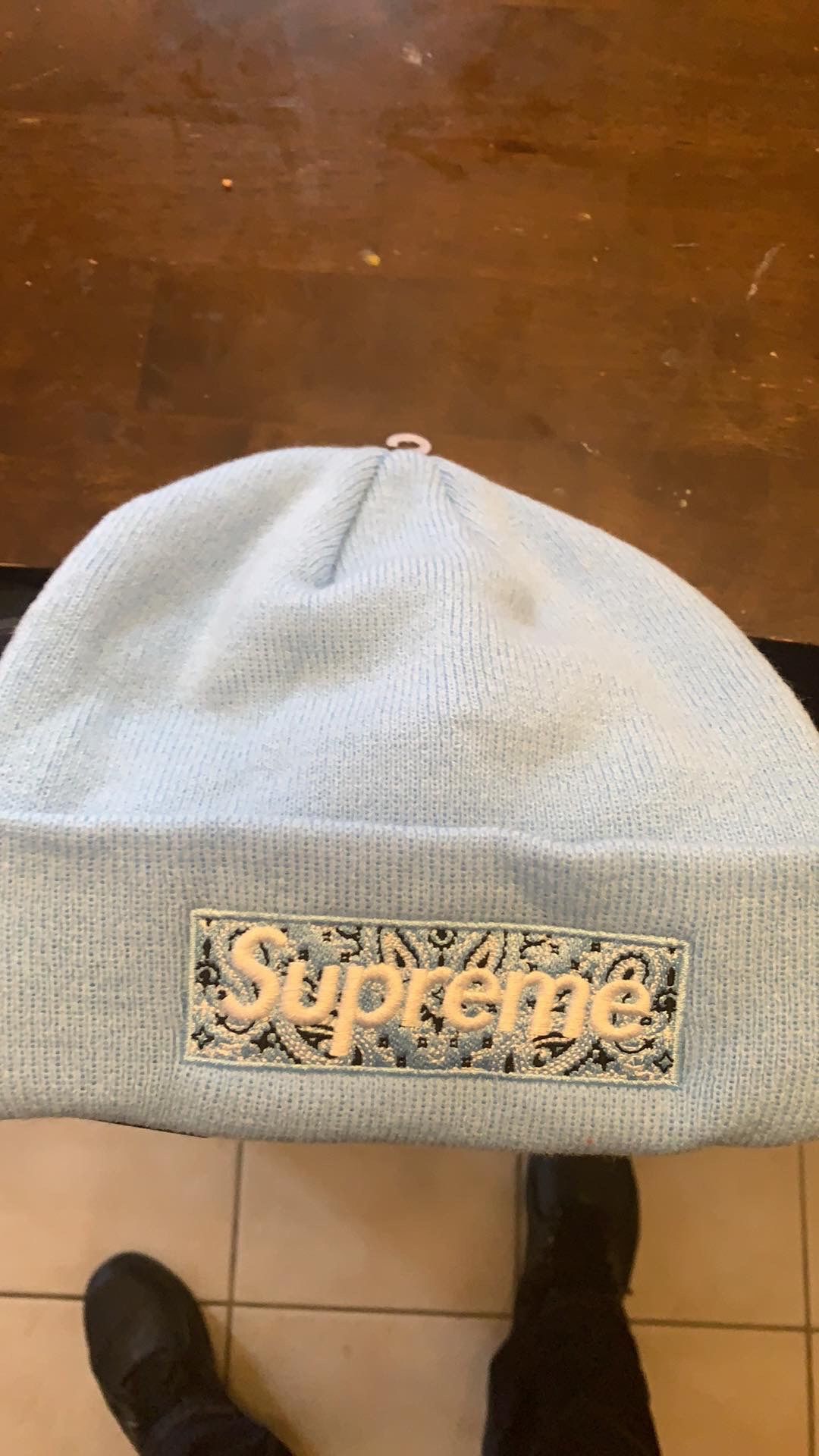 Supreme Bandana box logo Hat Beanie